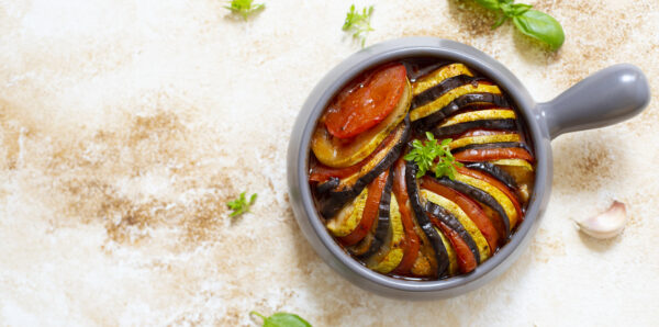 Ratatouille dans une cocotte