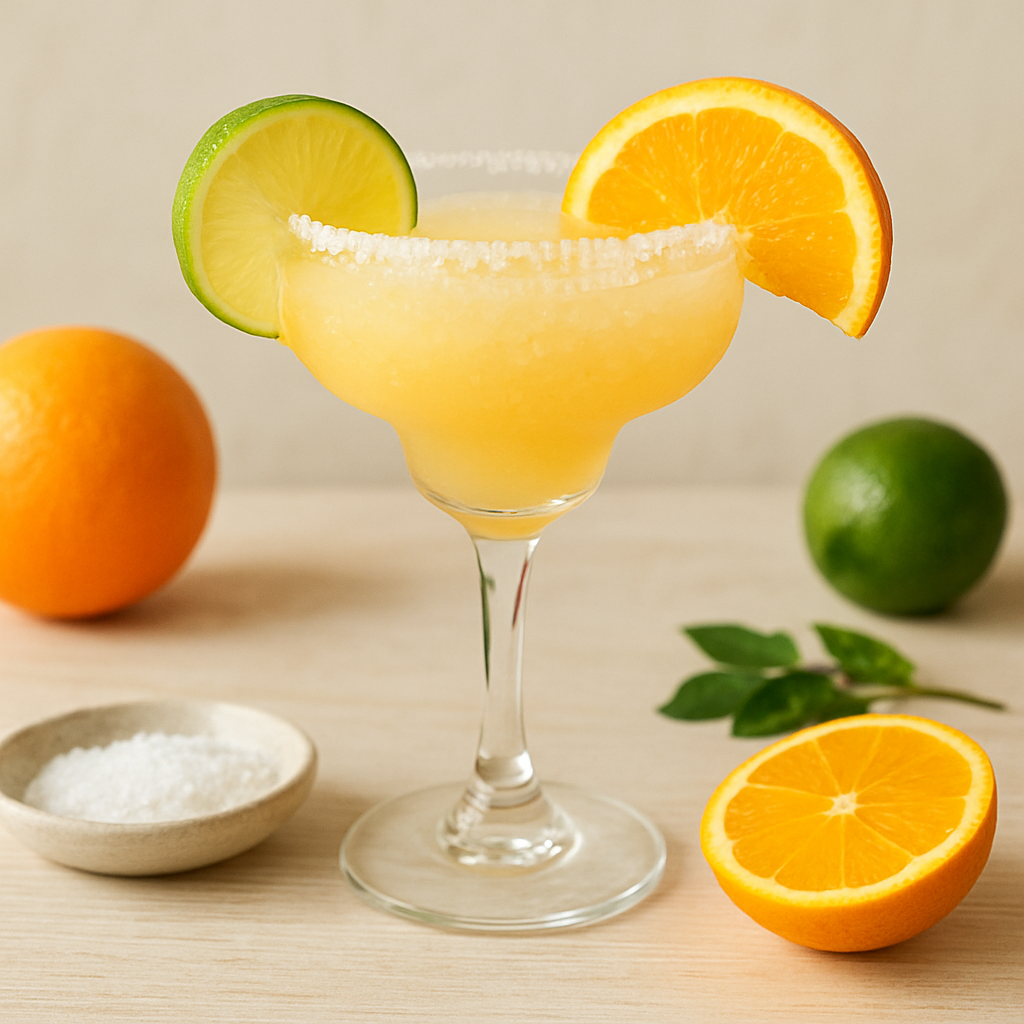Margarita sans alcool économique à l’orange et au citron vert