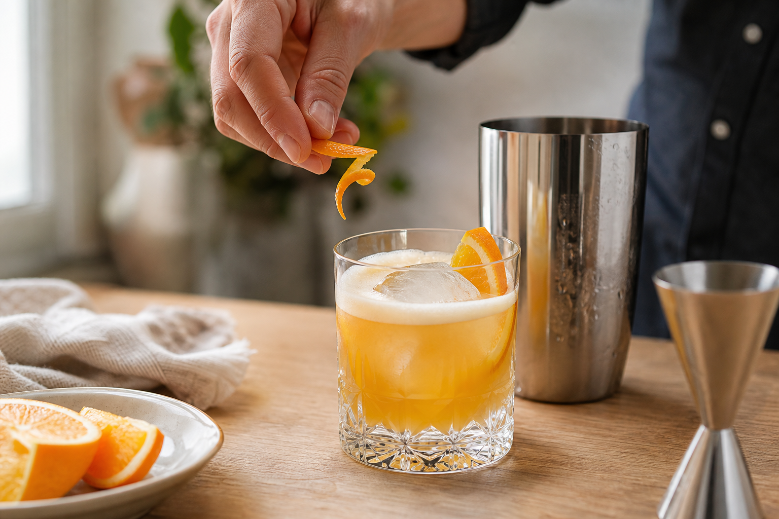 Whisky Sour à l’érable et à l’orange, le cocktail convivial pour recevoir